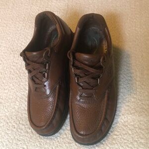 SAS Brown Leather Oxfords Timeless Comfort